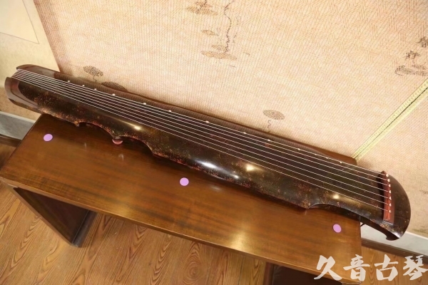 哈尔滨市●久音古琴  ●臻品推荐  20230516[犀牛皮纹伏羲]